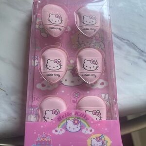 Hello Kitty Pink Makeup Puff Packaging